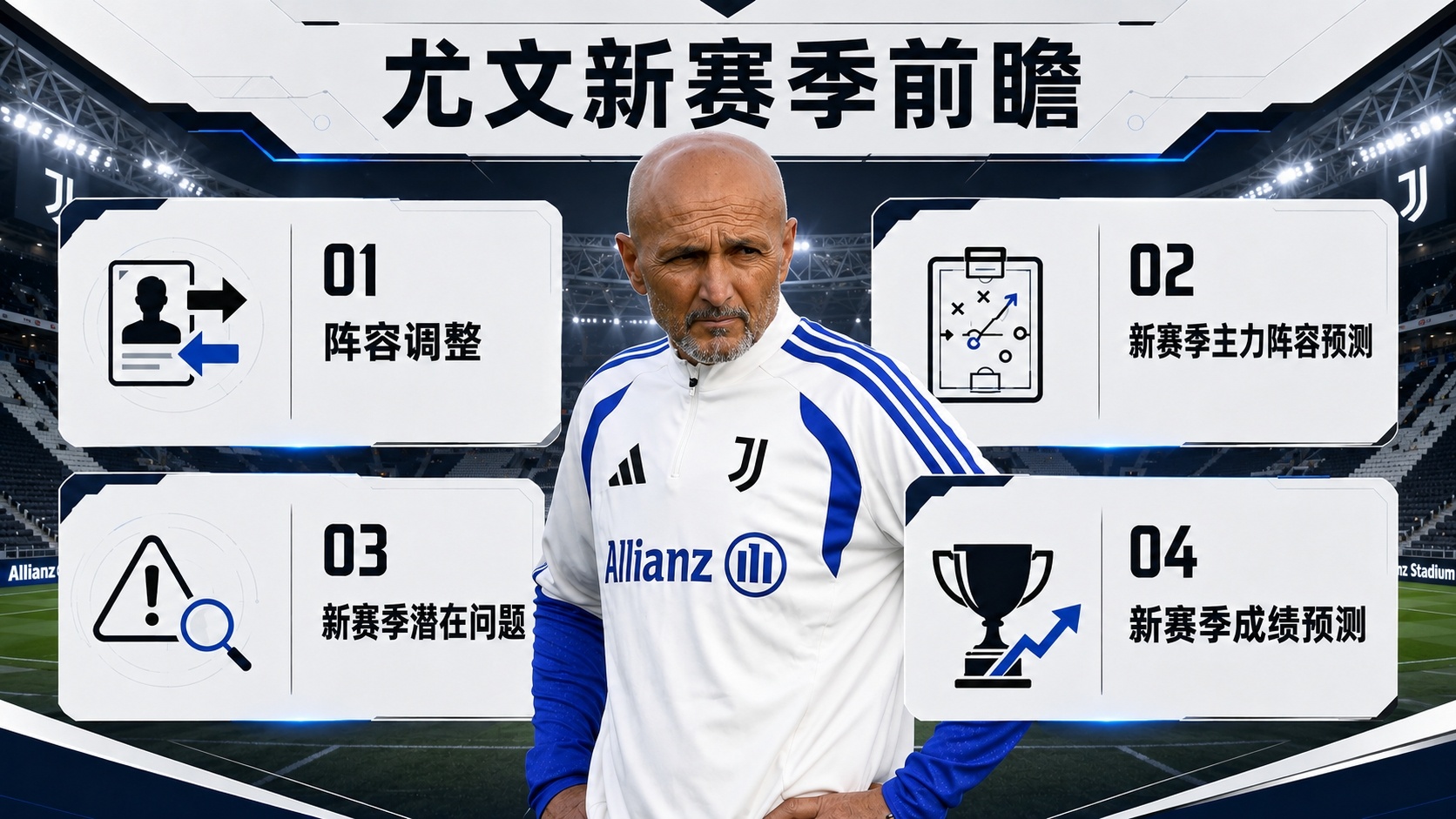 尤文图斯新赛季前瞻：中场硬度足够缺少发牌手，前锋线需重新设计